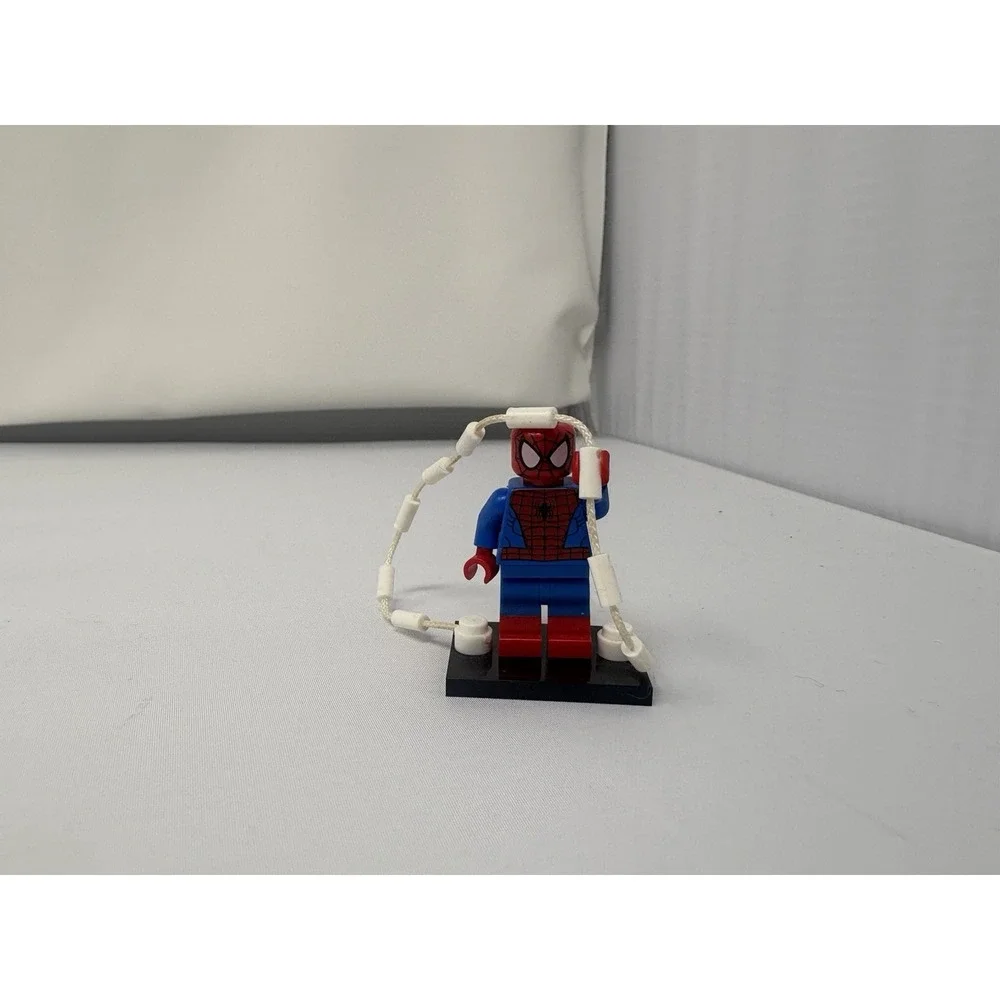 Custom Brick Spider-Man Minifigure Superhero Collectible